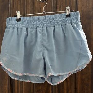 Simply Southern Light Blue Women's Athletic Shorts
